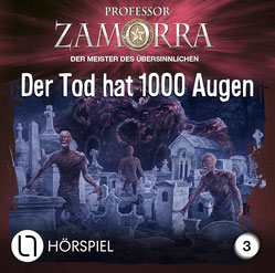 CD Cover Professor Zamorra Der Tod hat 1000 Augen