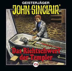 CD Cover John Sinclair 174 - Das Richtschwert der Templer