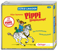 CD Cover - Pippi Langstrumpf Hörbuchschatz