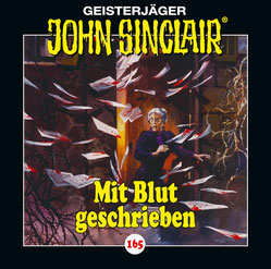 CD Cover John Sinclair - Mit Blut geschrieben