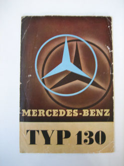 Mercedes Benz 130 Prospekt 1935 Foto 113