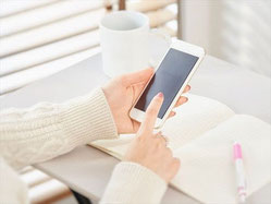 スマホからのお問い合わせイメージ