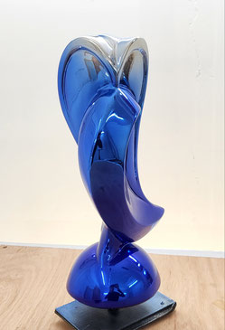  , design , designer , artiste , peinture chrome, machine à chrome , machine à chromer, chrome sur bronze