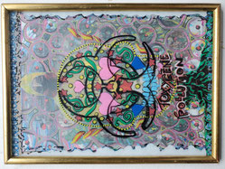 Techniques mixtes & transferts d'images 25x35cm 2025
