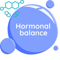 Ein hormonelles Ungleichgewicht kann zu zahlreichen gesundheitlichen Störungen führen, wie z.B. Schlafstörungen, innere Unruhe, Menstruationsstörungen oder Haarausfall.