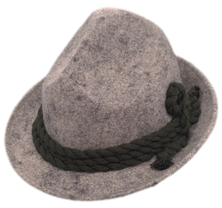 70050 Dreispitzhut grau, Marke Alpenhuat