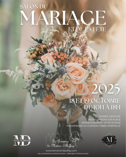 Salon du mariage et de la fête à Oherville - 18 et 19 Octobre 2025
