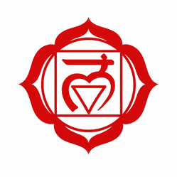 Symbole du chakra racine Muladhara – correspondances pierres naturelles et minéraux d’ancrage