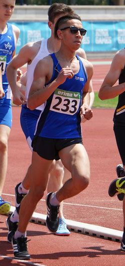 Youssef Wardi (U18) holt Bronze bei den Landesmeisterschaften (Archivfoto)