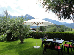 Sommerurlaub, der herrliche Ausblick von Ihrem Zimmer