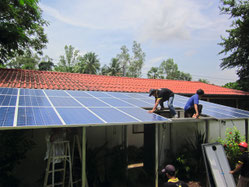 Power supply of the German embassy - SOLARA