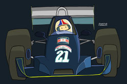Chris Amon by Muneta & Cerracín