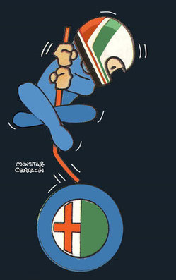 Andrea de Cesaris by Muneta & Cerracín