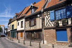 Les maisons typiques du quartier Saint Leu amiens Somme