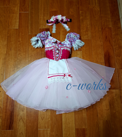 ballet costume - c-works**バレエ衣装**バレエ衣装・頭飾りの製作