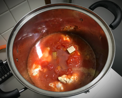 「簡単トマトスープ」のレシピ④の写真