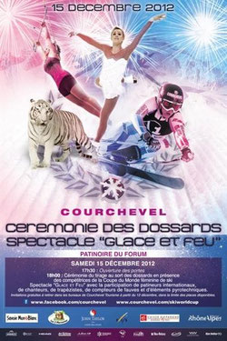 Coupe du Monde Feminin Ski Alpin FIS Courchevel show aerien montagne