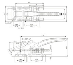 Drawing CH-40380 and CH-40370-LP