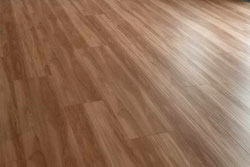 ガラス フロアコーティング 施工前