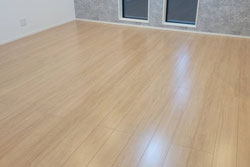 ガラス フロアコーティング 施工後
