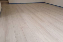 ガラス フロアコーティング 施工前