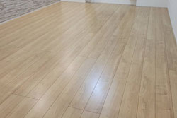 ガラス フロアコーティング 施工後