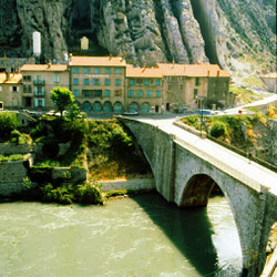 Sisteron, aber an der Durance