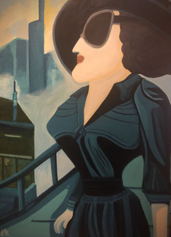 The Woman 60 x 80 Acryl   