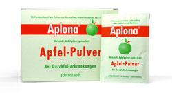 Bild Aplona® Verpackung: Schachtel und Beutel Apfelpulver