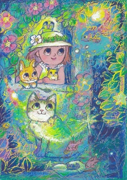 パステル画　小林ひろみ作品 小林ひろみ☆絵語り絵／イラストレーション／ギャラリー - 絵語り絵