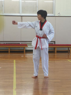 1級合格した畠中優菜選手