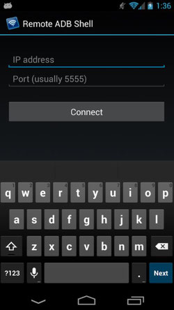 Remote ADB Shell Android
