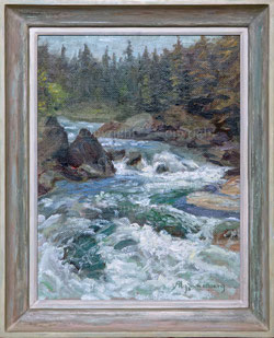 Nr. 4413 Wildwasser Ljungan bei Härjedalen SWE