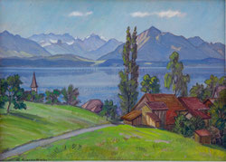 Nr.895 Bei Sigriswil, Thunersee und Niesen