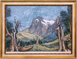 Nr.935 Arvengarten und Wetterhorn