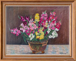 Nr. 4416 Blumenbouquet in Glasschale