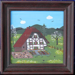 Nr. 2068   Riegelhaus / Frühlingsidylle 