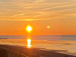 Sonnenuntergang in Duhnen bei Cuxhaven
