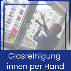 Glasreinigung per Hand innen und außen Rureifel