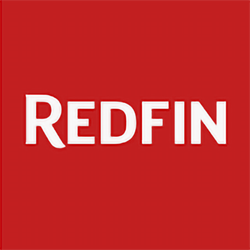 「REDFINのロゴ。オーランドの不動産相場や価格動向を確認できるアメリカの住宅検索サイト」