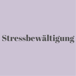 Stressbewältigung Burnout Prävention Entspannung Therapie
