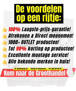 De voordelen van kopen bij de Vloeren Outlet in Zwijndrecht