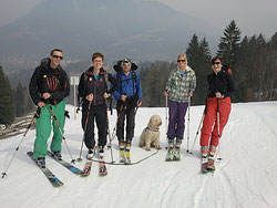 Auf Skitour in Garmisch