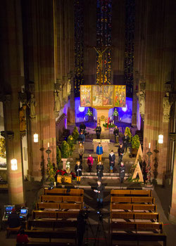 Weihnachtssingen in der Marienkapelle Würzburg