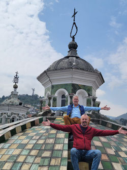 Stadtführungen in Quito auf Deutsch mit ECUADORline, Geheimtipp Turmführung