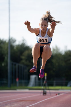 Lene Stumpen geht in Leverkusen gleich 3x an den Start.