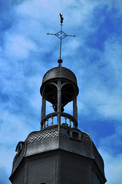 Le clocher de la chapelle de Valloires