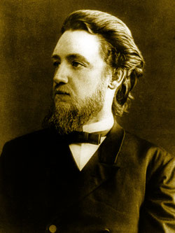 Geografieprofessor Eduard Petri, von 1883 bis 1887 am GIUB