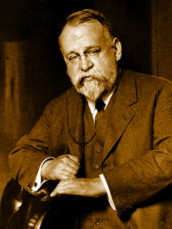 Geografieprofessor Eduard Brückner, von 1888 bis 1904 am GIUB