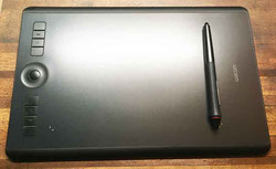 wacomのペンタブレット